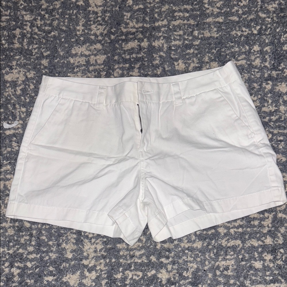 Women's White Jean Shorts